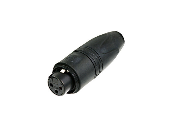 Neutrik 3 pin XLR Hun, IP67 NC3FXX-HD-D 